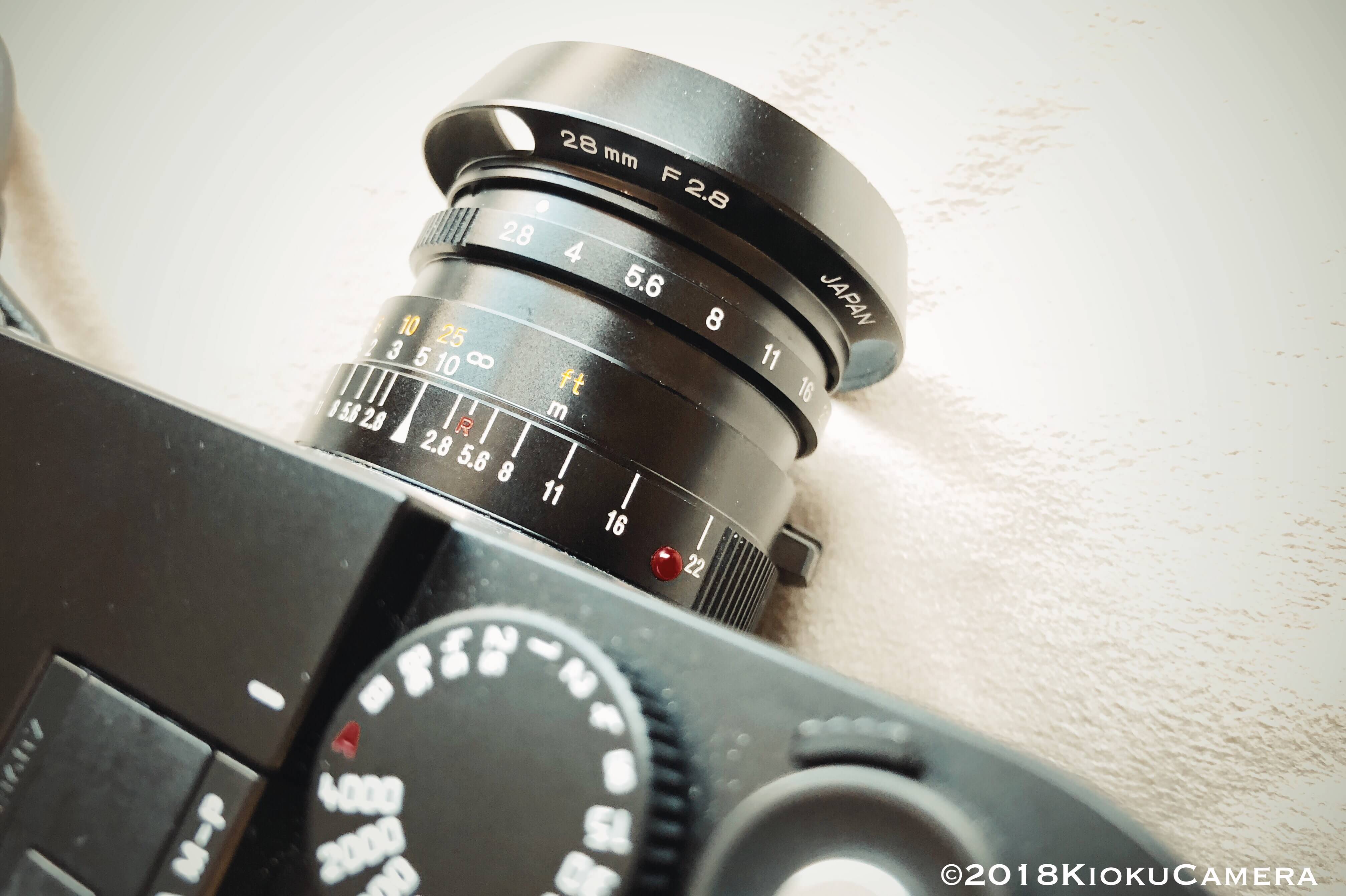 MINOLTA ミノルタ M-ROKKOR 28mm F2.8 Mマウント レンズ(単焦点