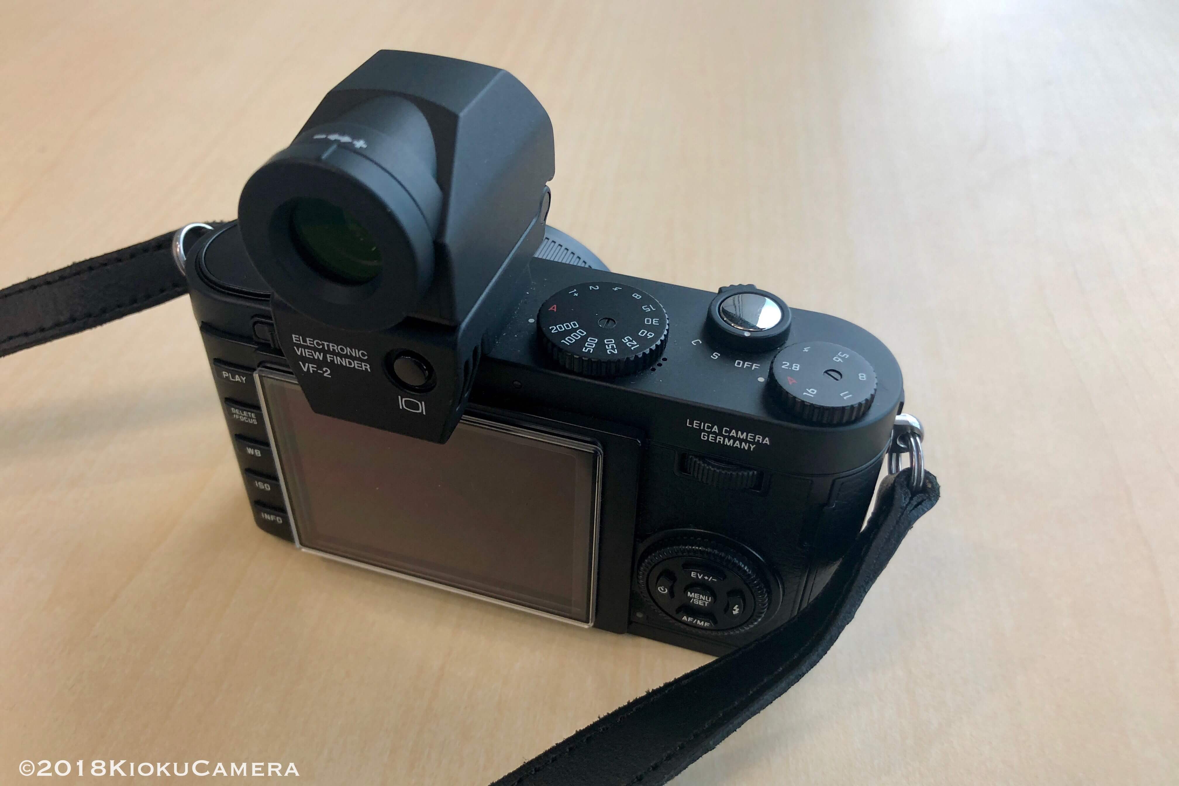 Leica X2用の外付けEVFに、OLYMPUS VF-2を選んでみた。｜記憶カメラ
