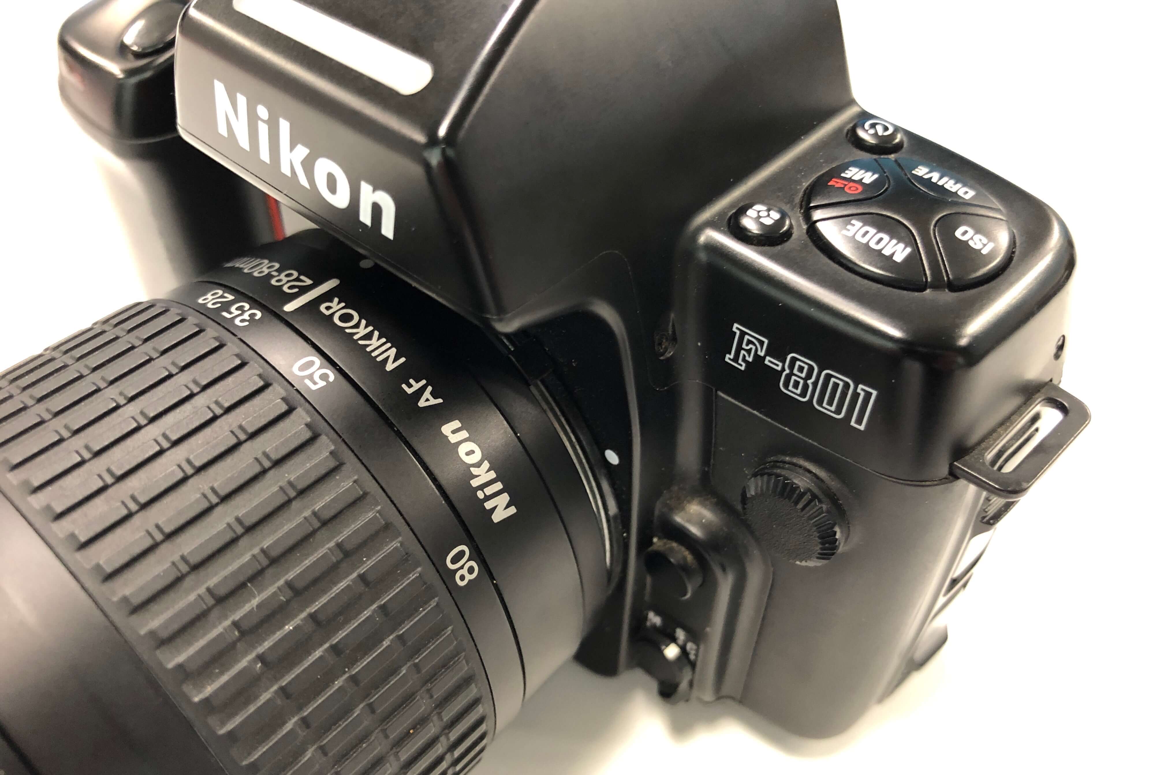 綺麗なニコン Nikon F-801を見かけて、つい。｜記憶カメラ
