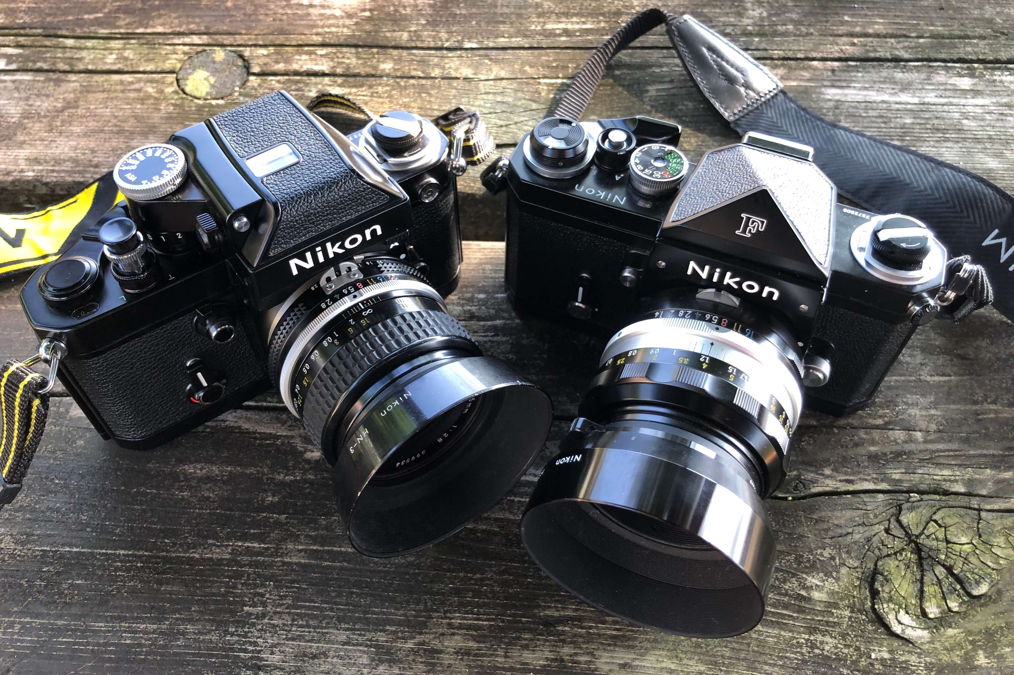 原点のFと、革新のF2。機械式Nikonブラザーズとの週末。｜記憶カメラ
