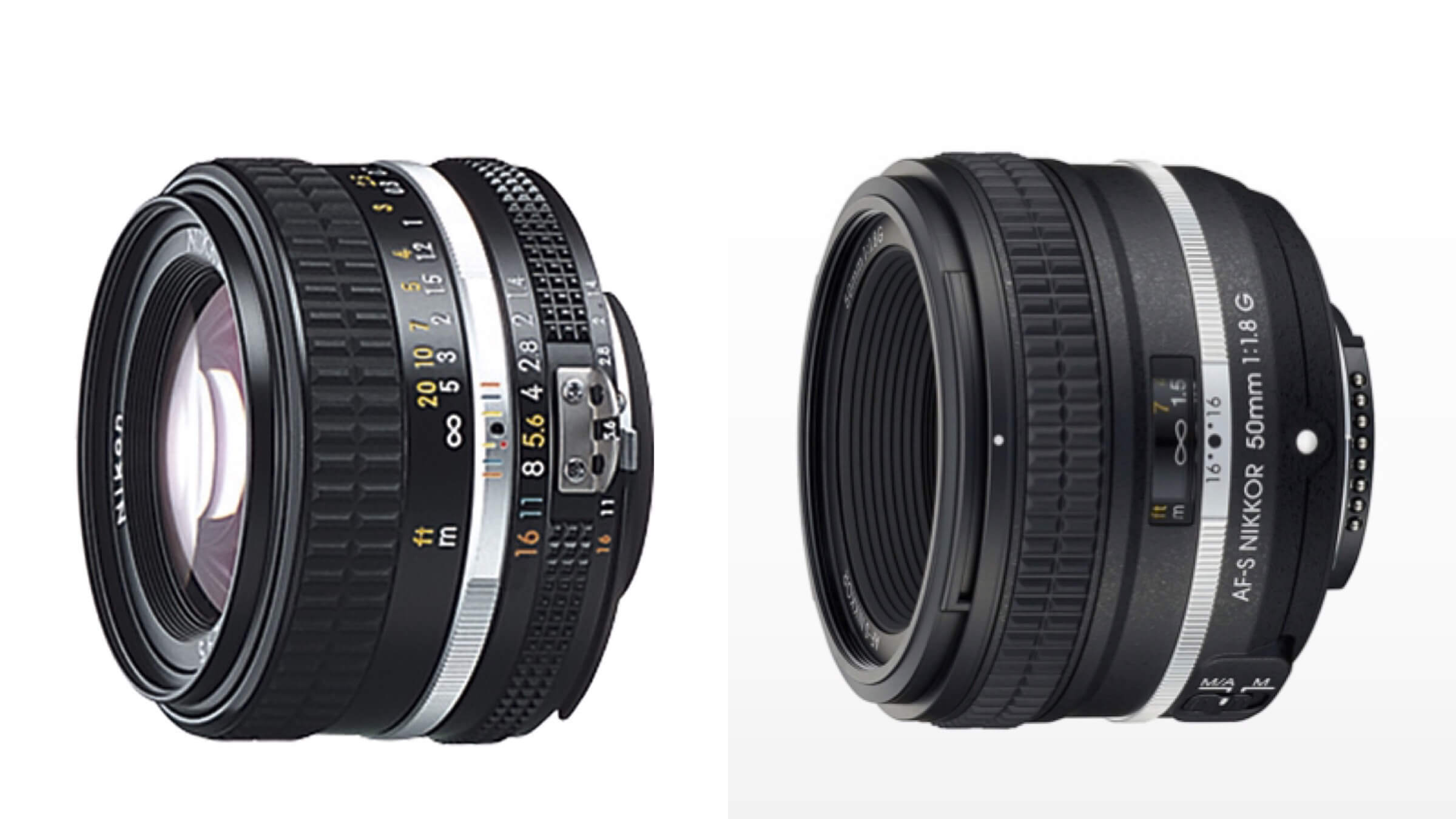 Nikon Dfの発売の時は、AF-S 50mm f1.8Gのスペシャルエディションが